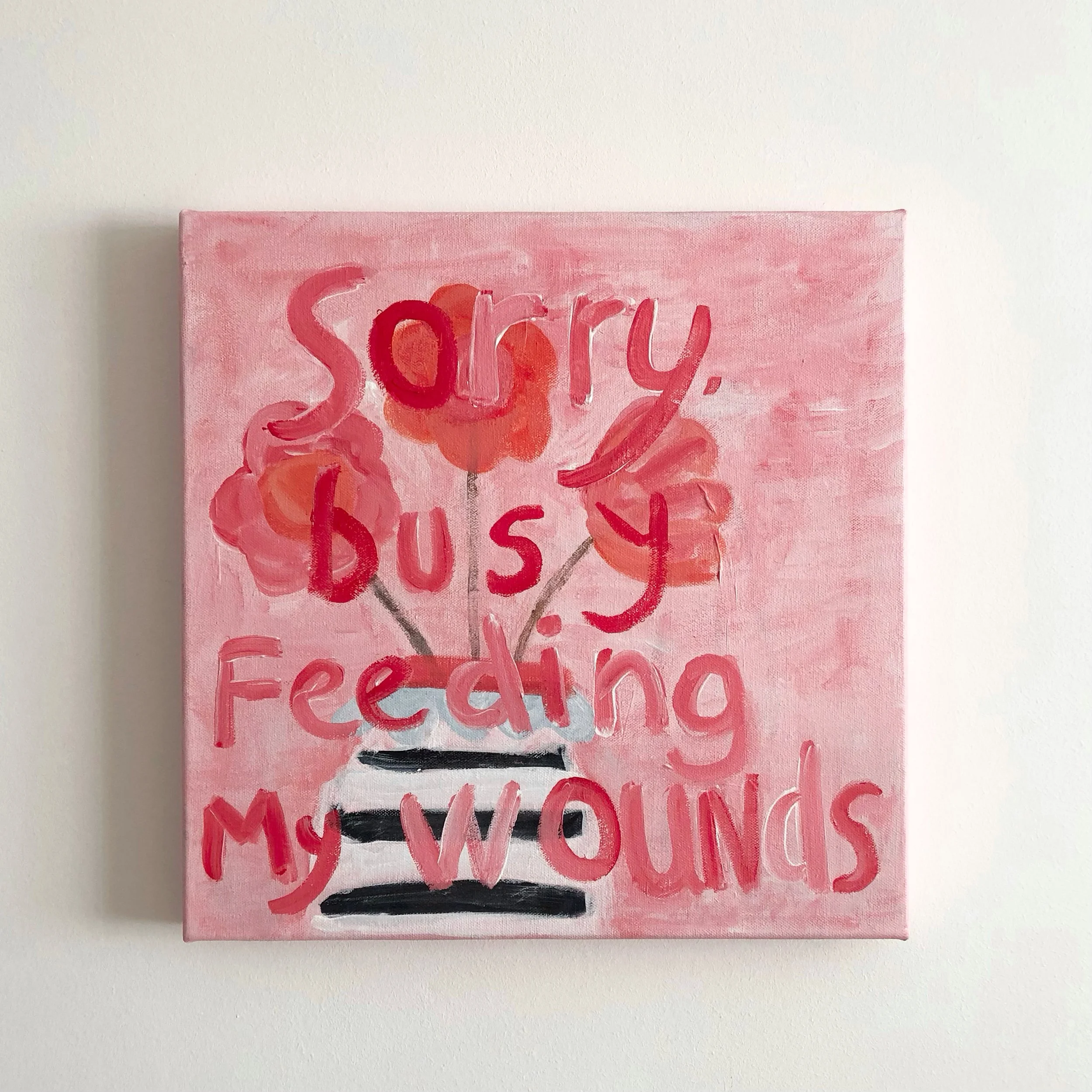 Snack Time. Original Painting