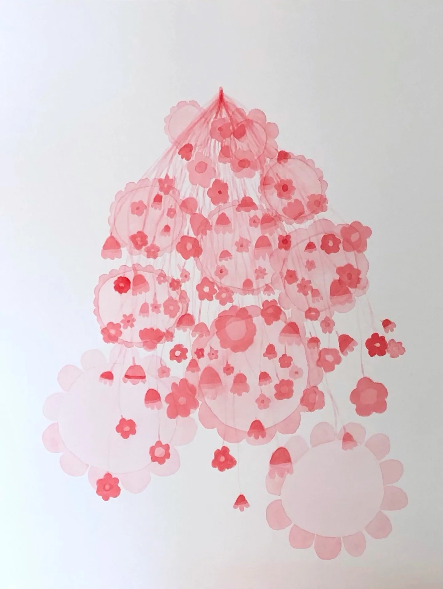 Shirley Broken In The Bath. Watercolour on 450gsm Paper: 50x65cm. For further information and availability please email: kellyconnorartist@gmail.com