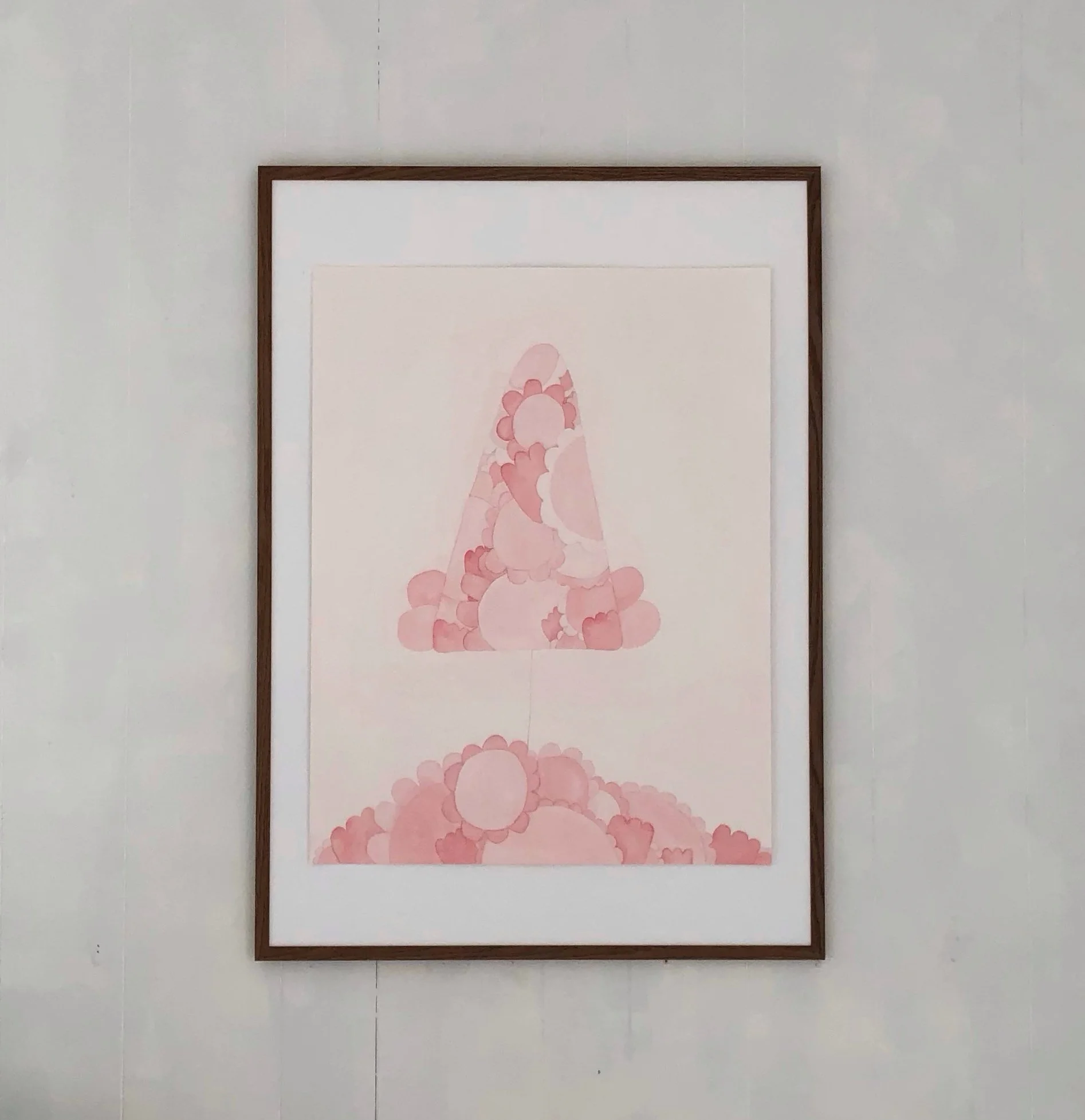 The Walls Were Thin. Watercolour on 450gsm Paper: 50x65cm. For further information and availability please email: kellyconnorartist@gmail.com