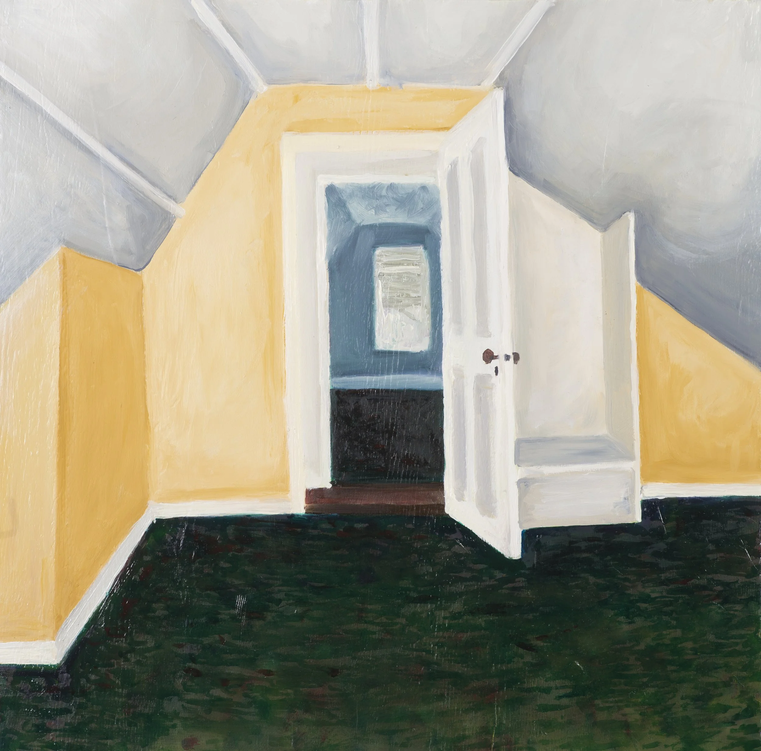 "Rozzie's Room (front attic)"

oil on wood, 24"x24"

2020