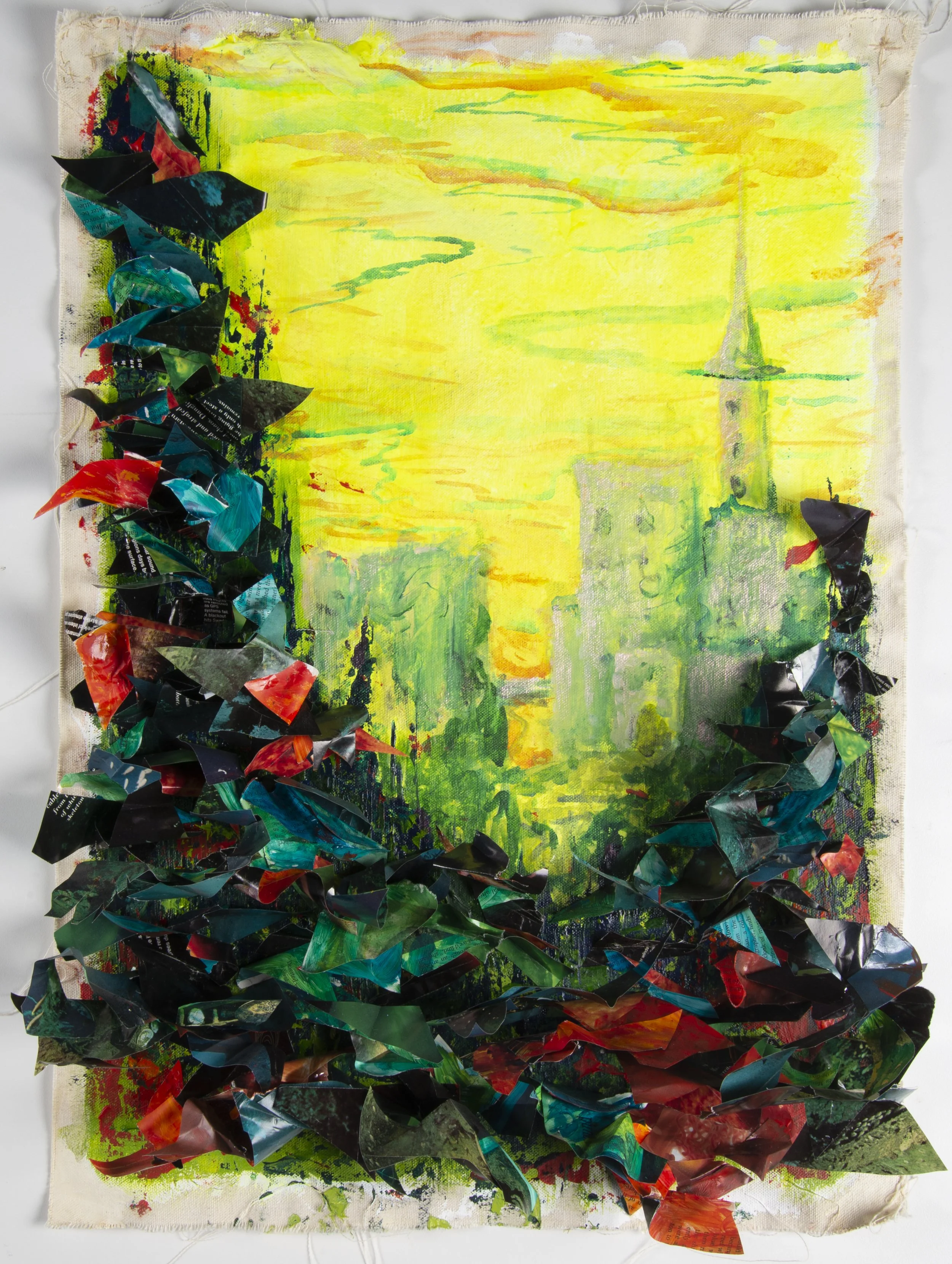 "Nosferatu Forest"

acrylic, national geographics, unstretched canvas, 16"x20"

2020