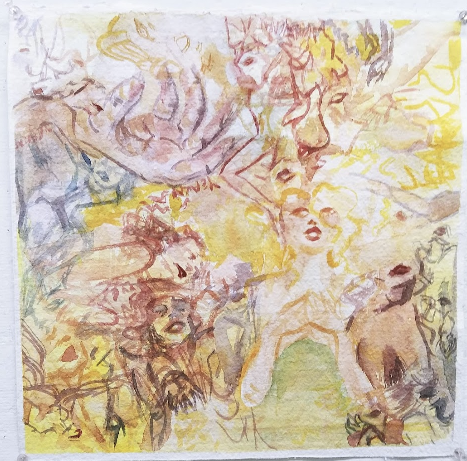 "Yearn"
watercolor on paper, 14"x14"

2020