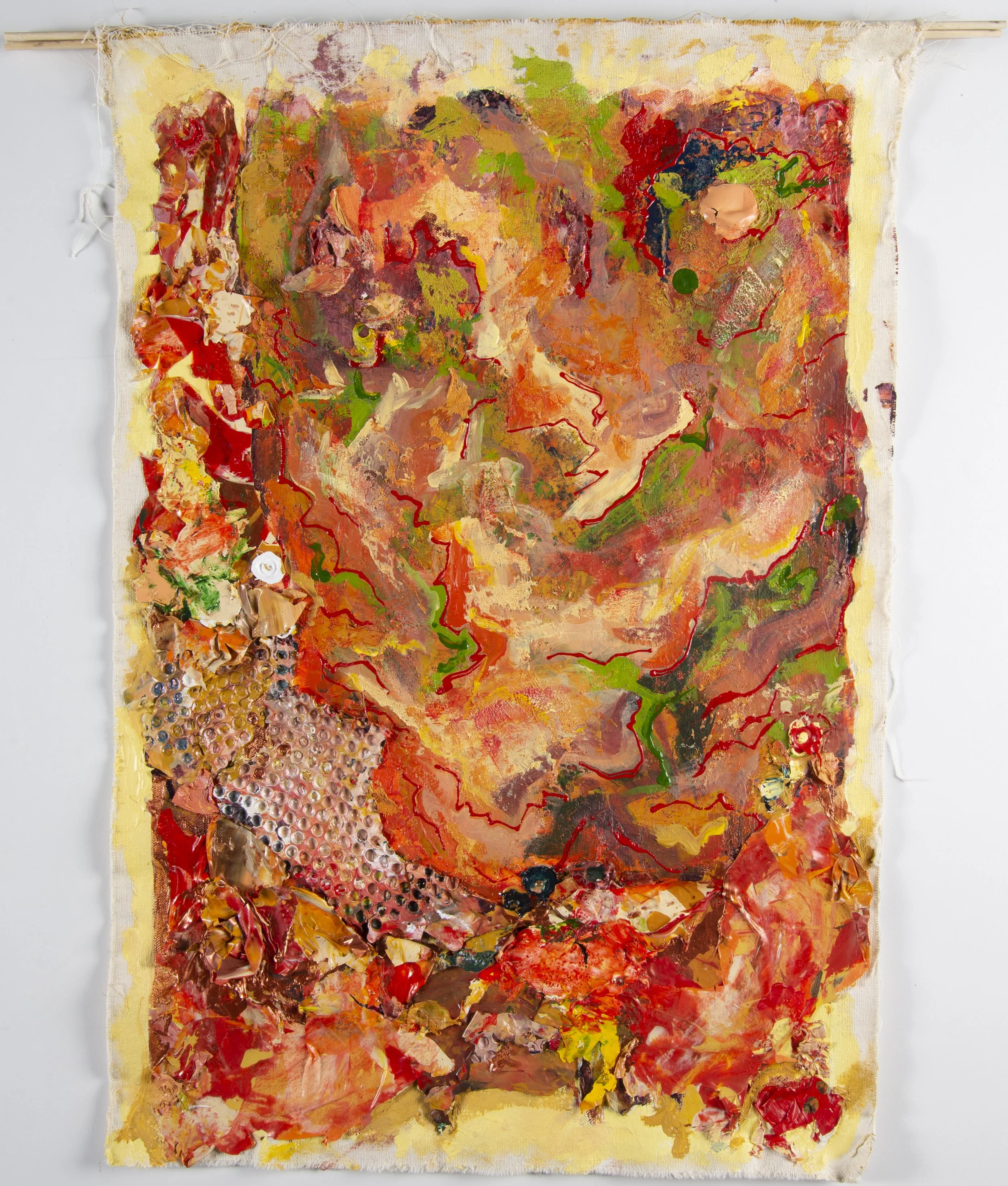 "Scarlet Fever"

acrylic on unstretched canvas, 16"x20"

2020