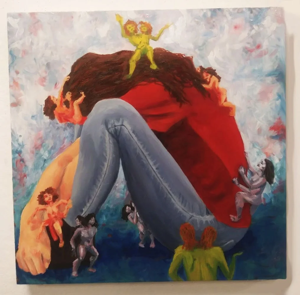 "Burdens"

oil on wood, 24"x24"

2019