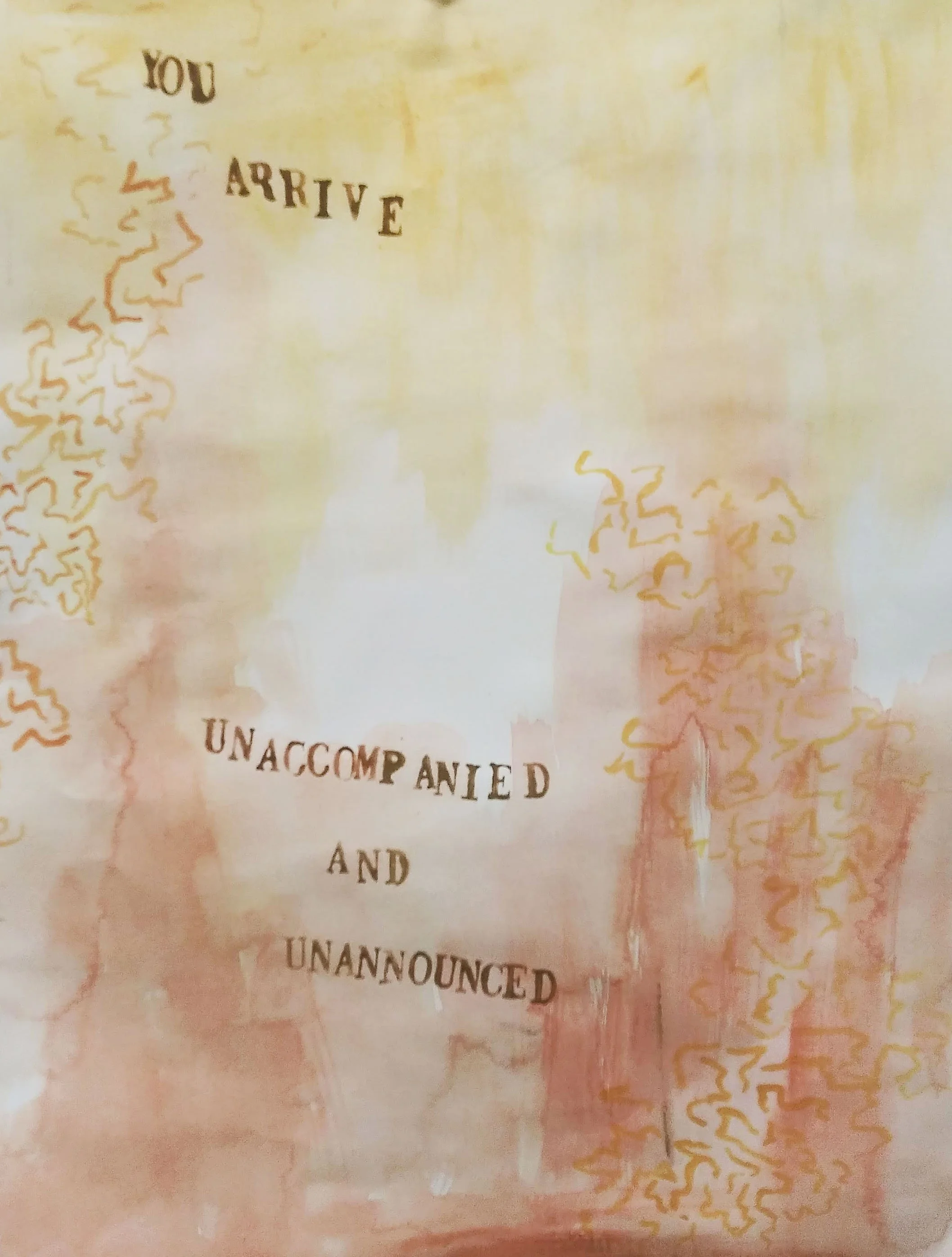 "You Arrive..."

watercolor on paper, 8"x10"

2020