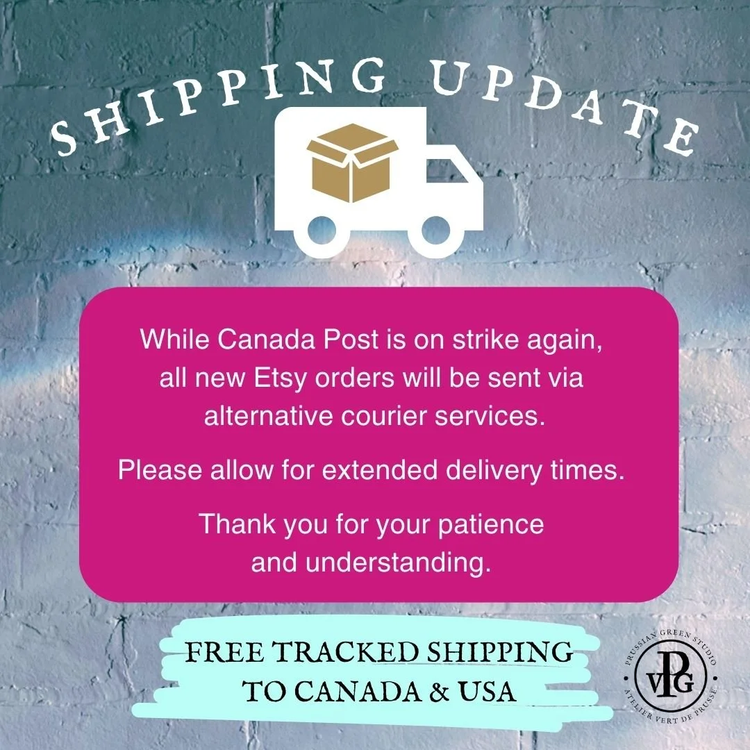 May 2025: Shipping Update // Mai 2025: Mise à jour sur l'expédition 