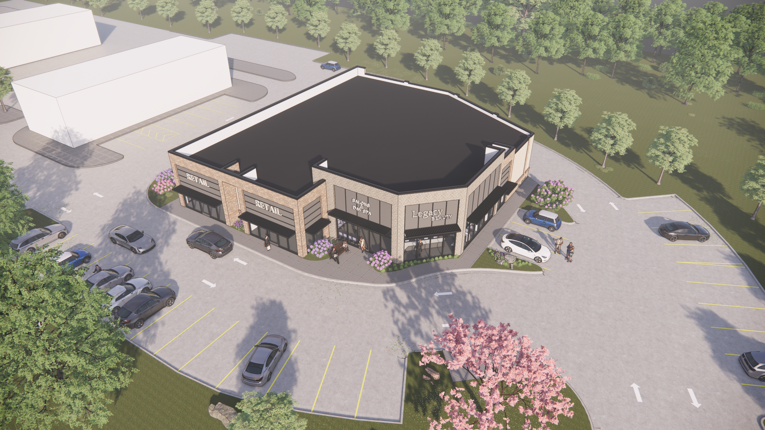 Skyridge Retail Building | Commercial Building Architecture | Texas — B ...