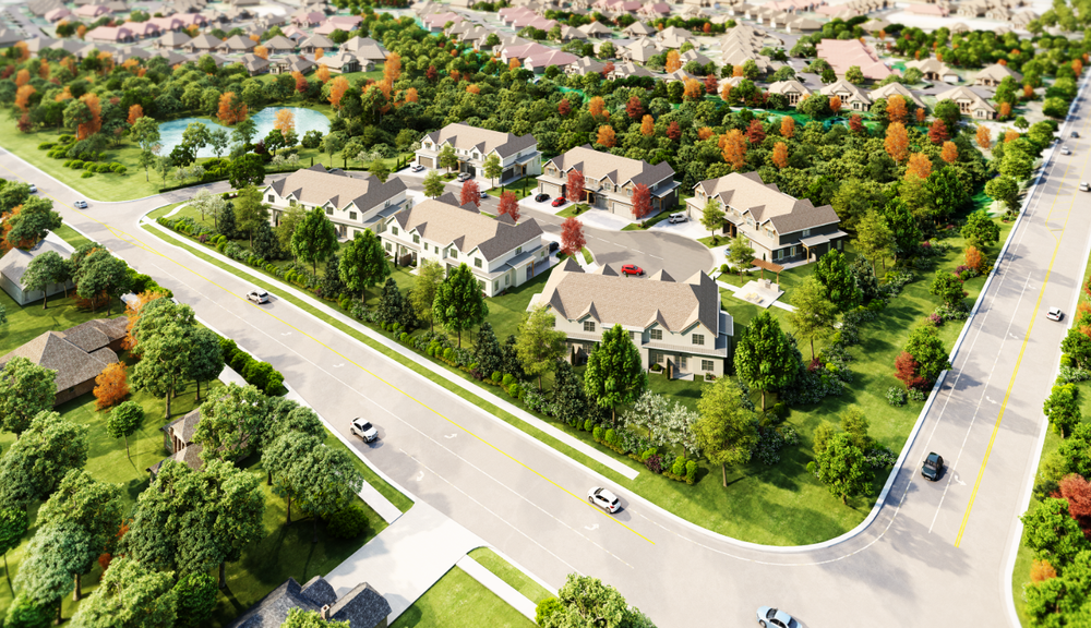 Clear Creek Landing Townhome Lenexa, Kansas — B+A Architecture