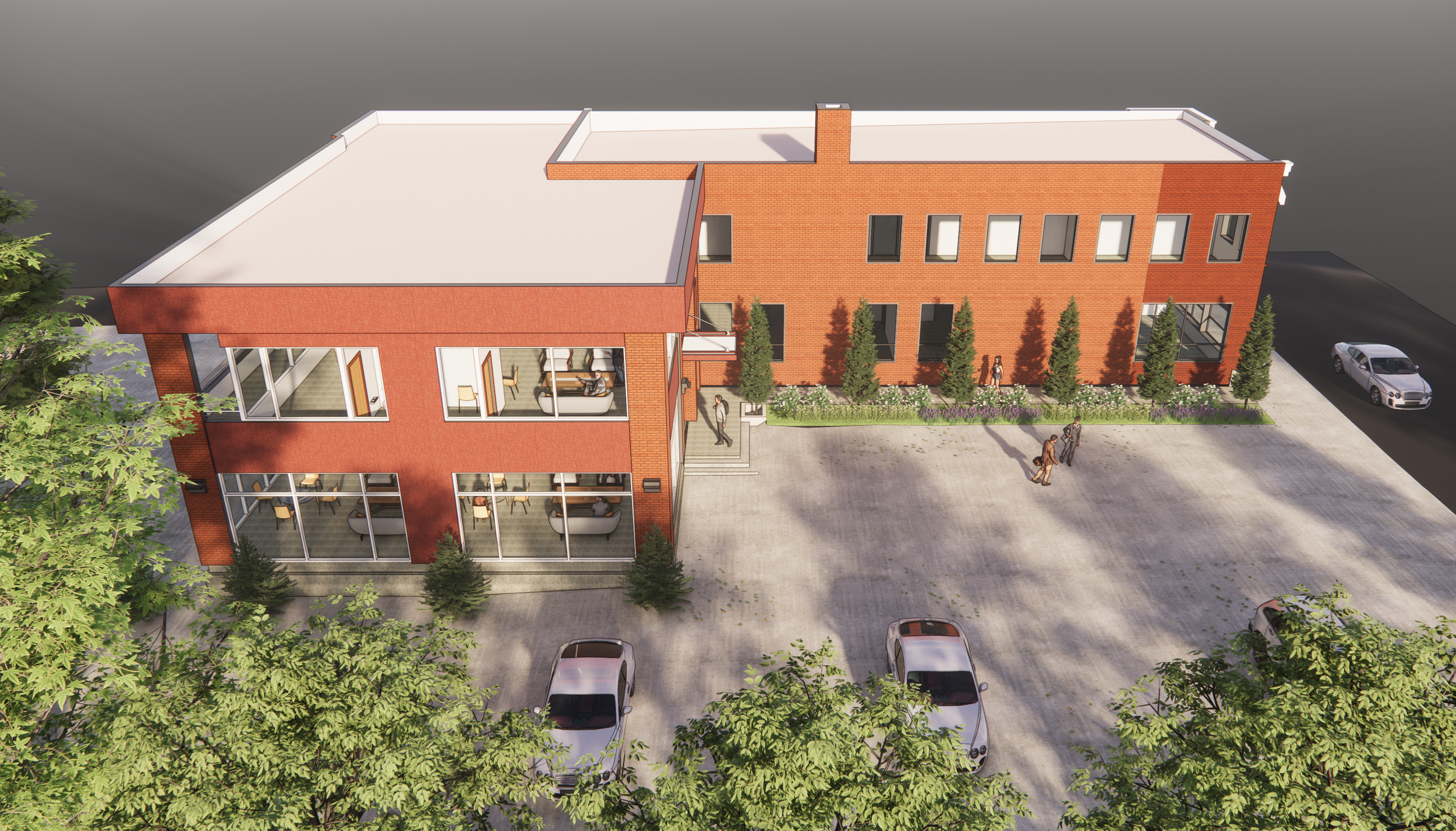 Alpha Office Addition | Modern Workplace | Office Design | Kansas City ...