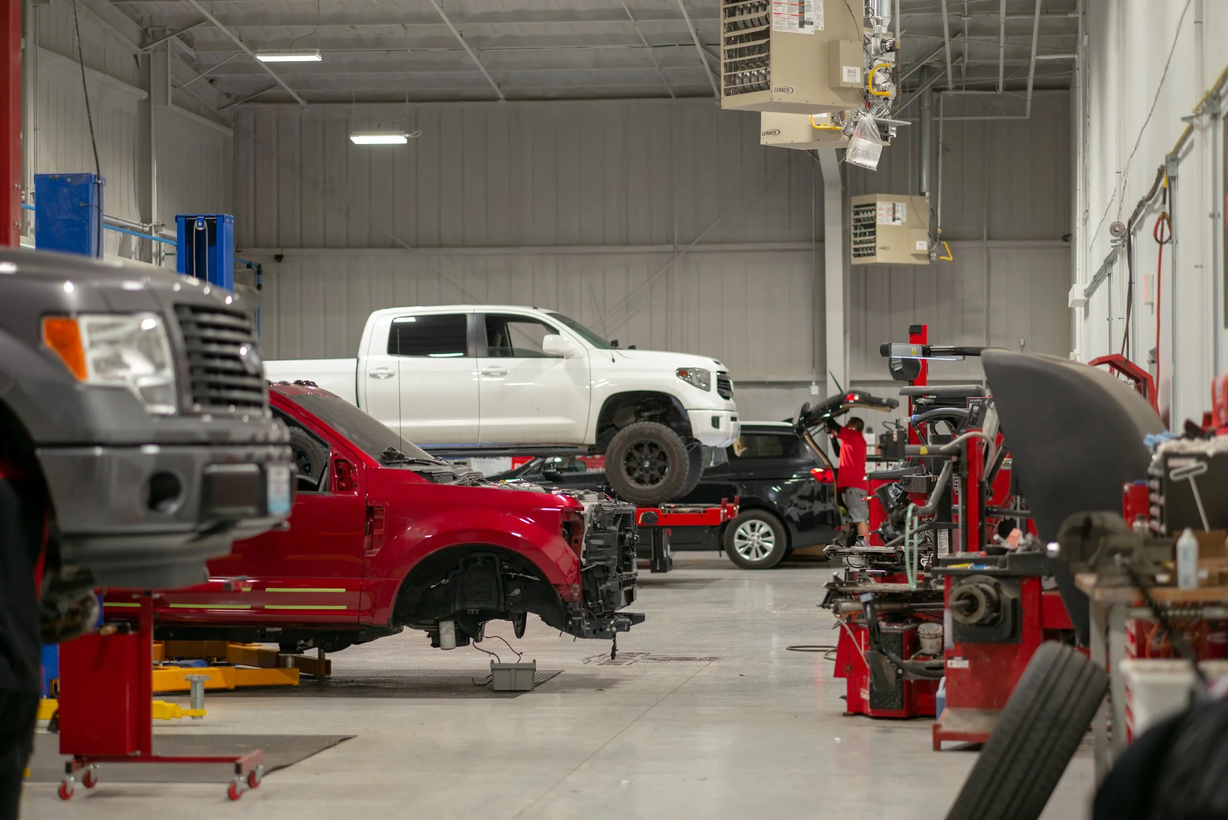 Richline Motorsports | Modern Showroom & Retail Store Design | Kansas ...