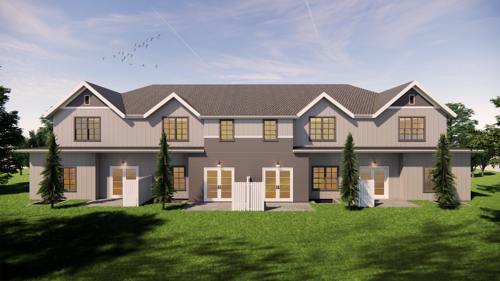 Clear Creek Landing Townhome Lenexa, Kansas — B+A Architecture