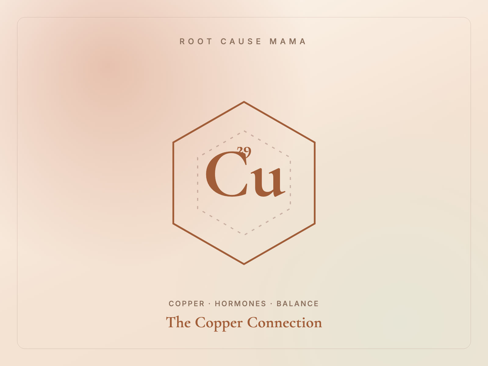 Copper, Hormones, and the Birth Control Connection Worth Understanding