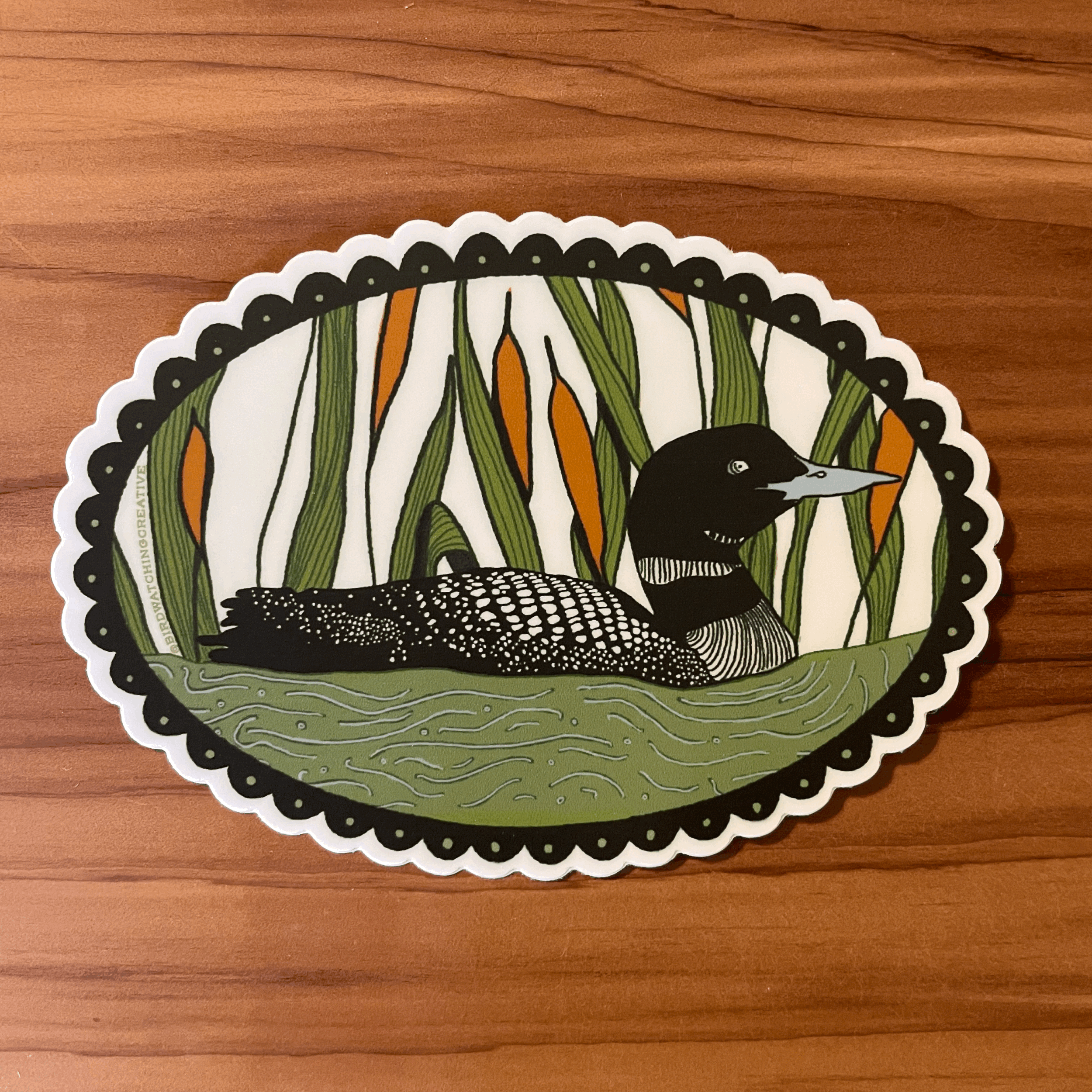Loon Sticker