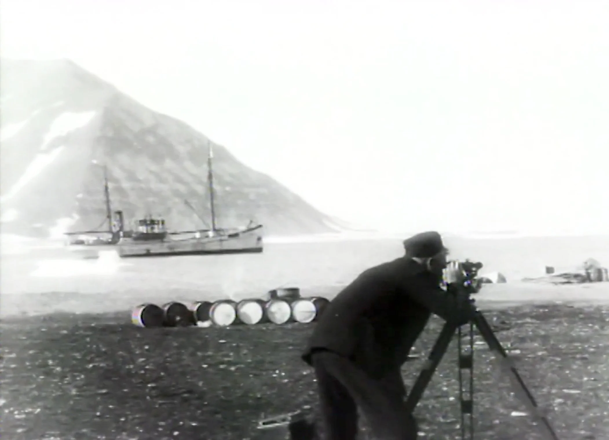 UNIKE FILMOPPTAK FRA DEN NORSKE OKKUPASJONEN AV NORDØST-GRØNLAND