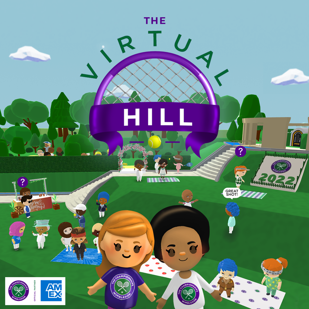 Wimbledon / Amex — The Virtual Hill — visual 1
