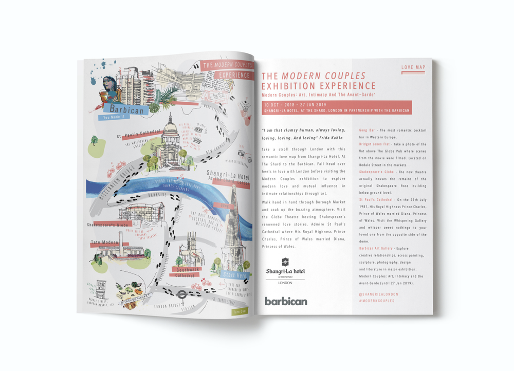 Barbican Love Map — Print / Graphic Design