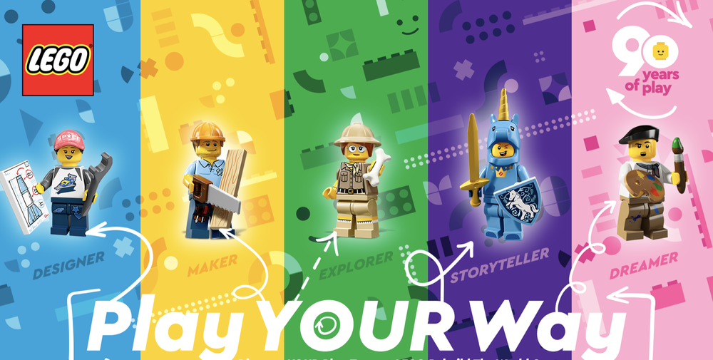 LEGO Master Player — Brand / Character Creation