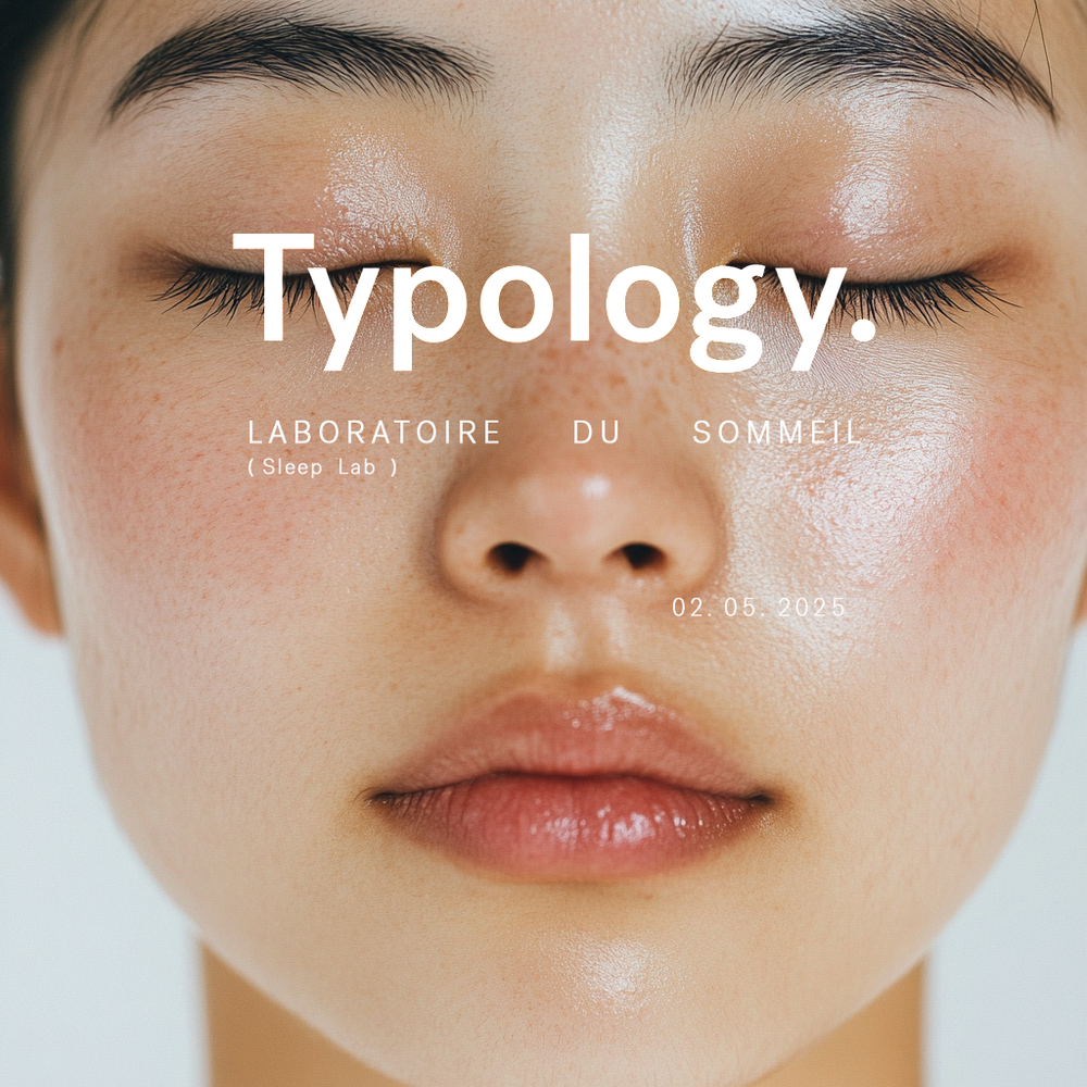 Typology Sleep Lab — conceptual work by Liana Nastase