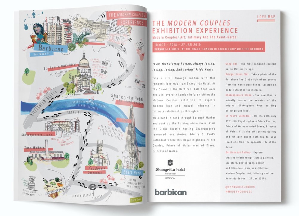 Barbican Love Map — visual 1