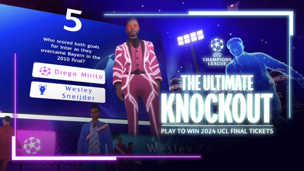 UEFA Champions League Virtual Experience — visual 1