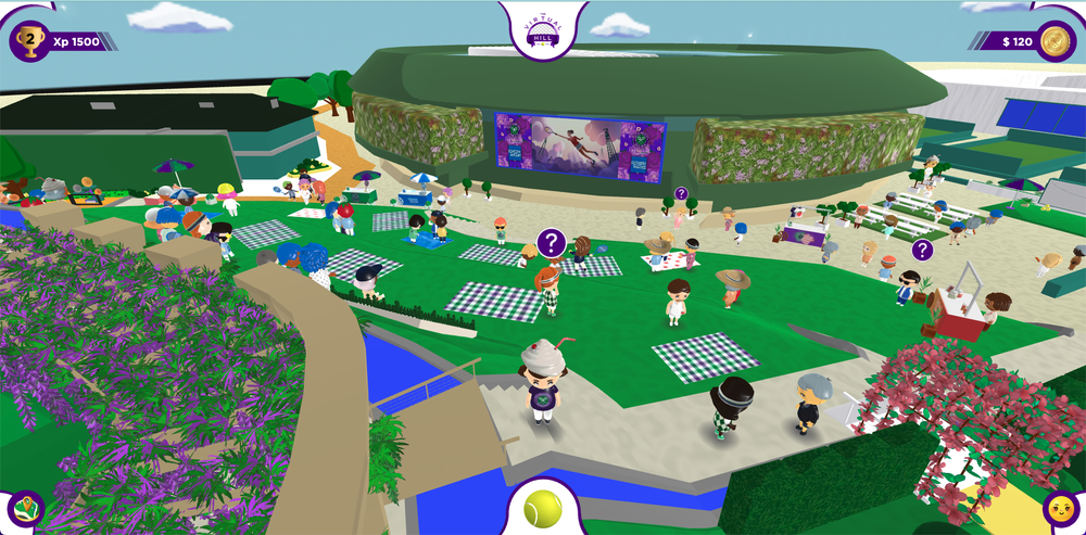 Wimbledon / Amex — The Virtual Hill — visual 3