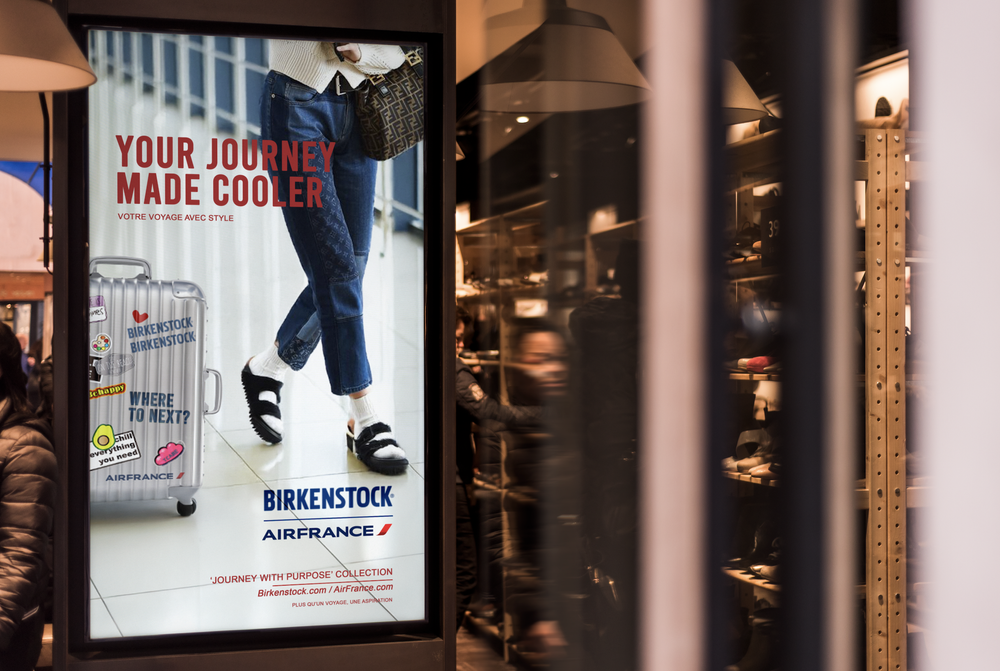 Birkenstock x Air France — visual 2