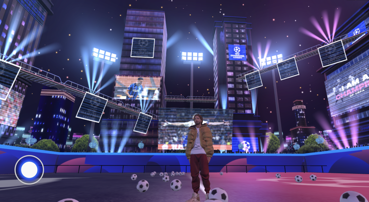 UEFA Champions League Virtual Experience — visual 1