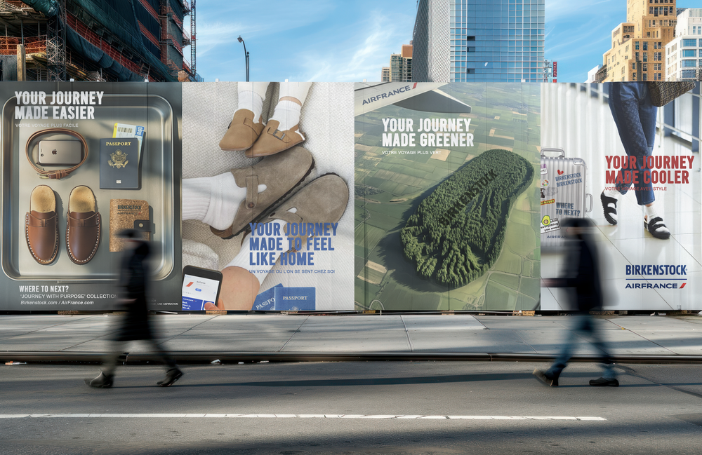 Birkenstock x Air France — visual 1