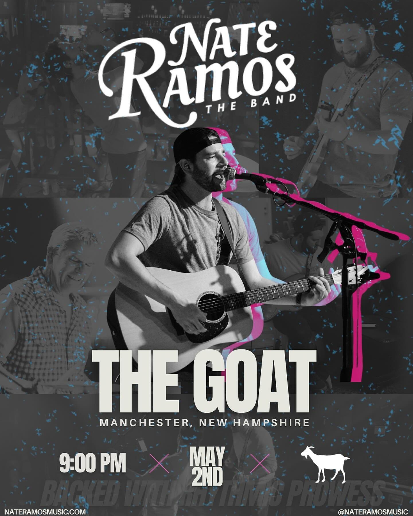 Manchester!! You guys showed out last weekend so we are coming back in just a few weeks. This time we&rsquo;ll be debuting @thegoatmanch on Thursday 5/2! Ripping covers and originals. See ya out there!

-

#livemusic #music #concert #manchesternh #ma