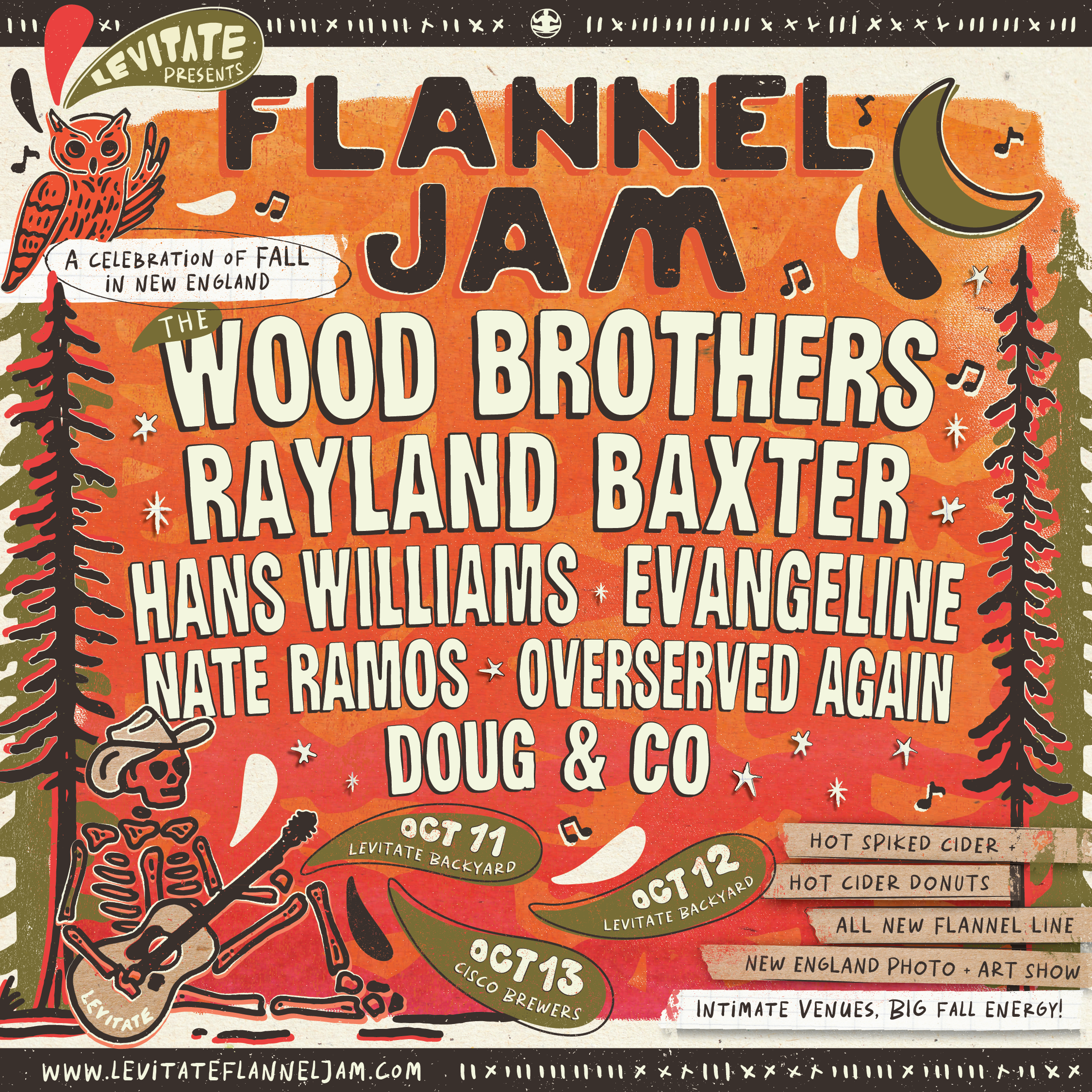Nate Ramos Band at Levitate Flannel Jam