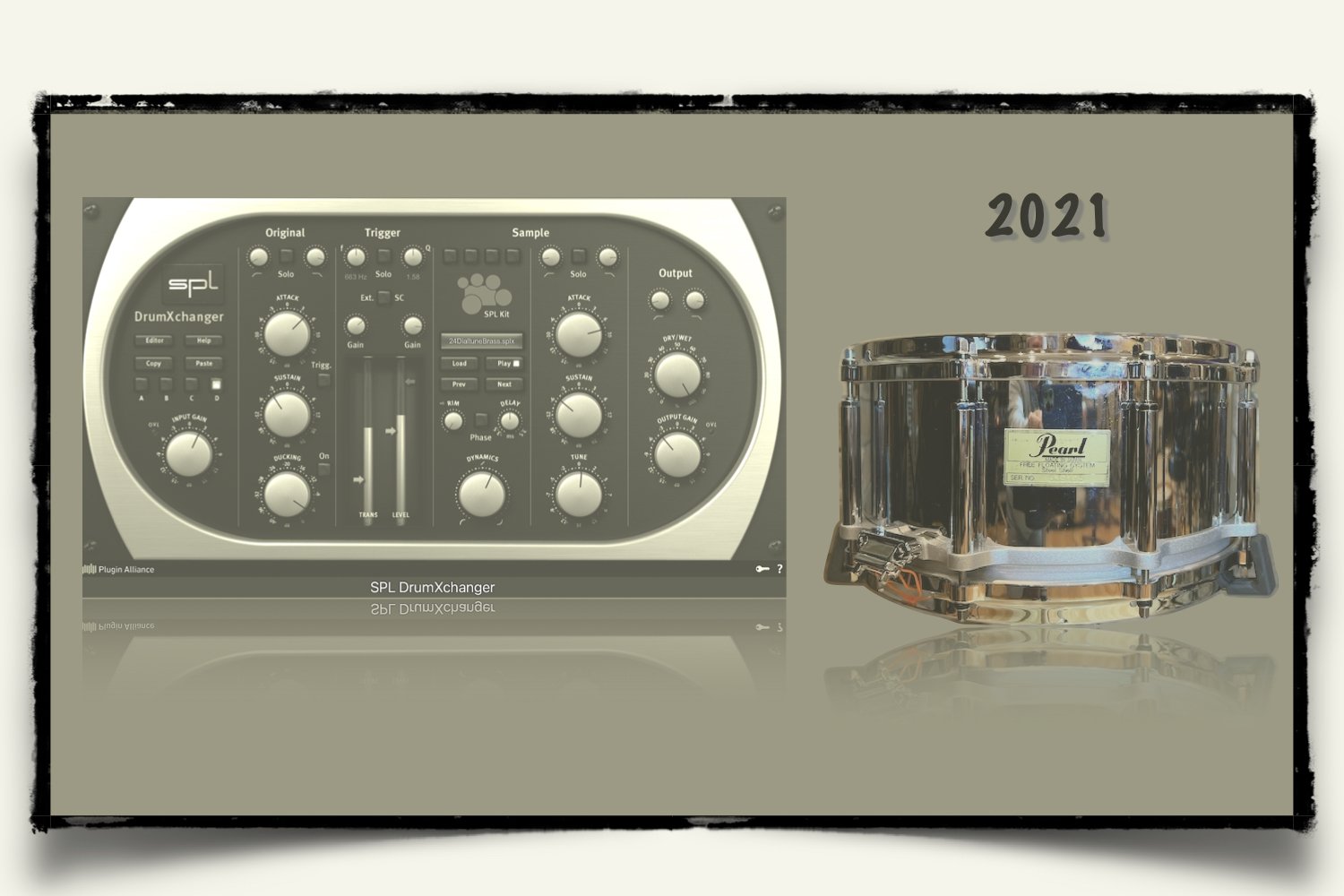2021 Pearl FFS Chomre Snare drum sounds for SPL DrumXchanger
