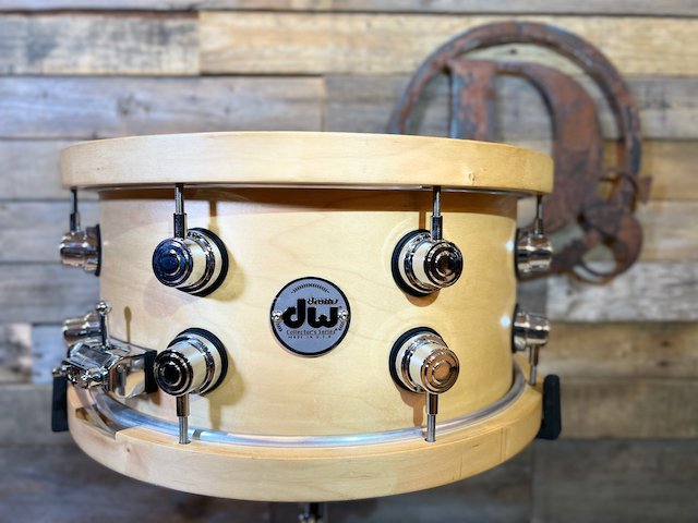 DW Wood Hoop Snare Drum Samples