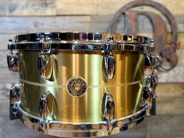 Gretsch Bell Brass Snare Drum Sample