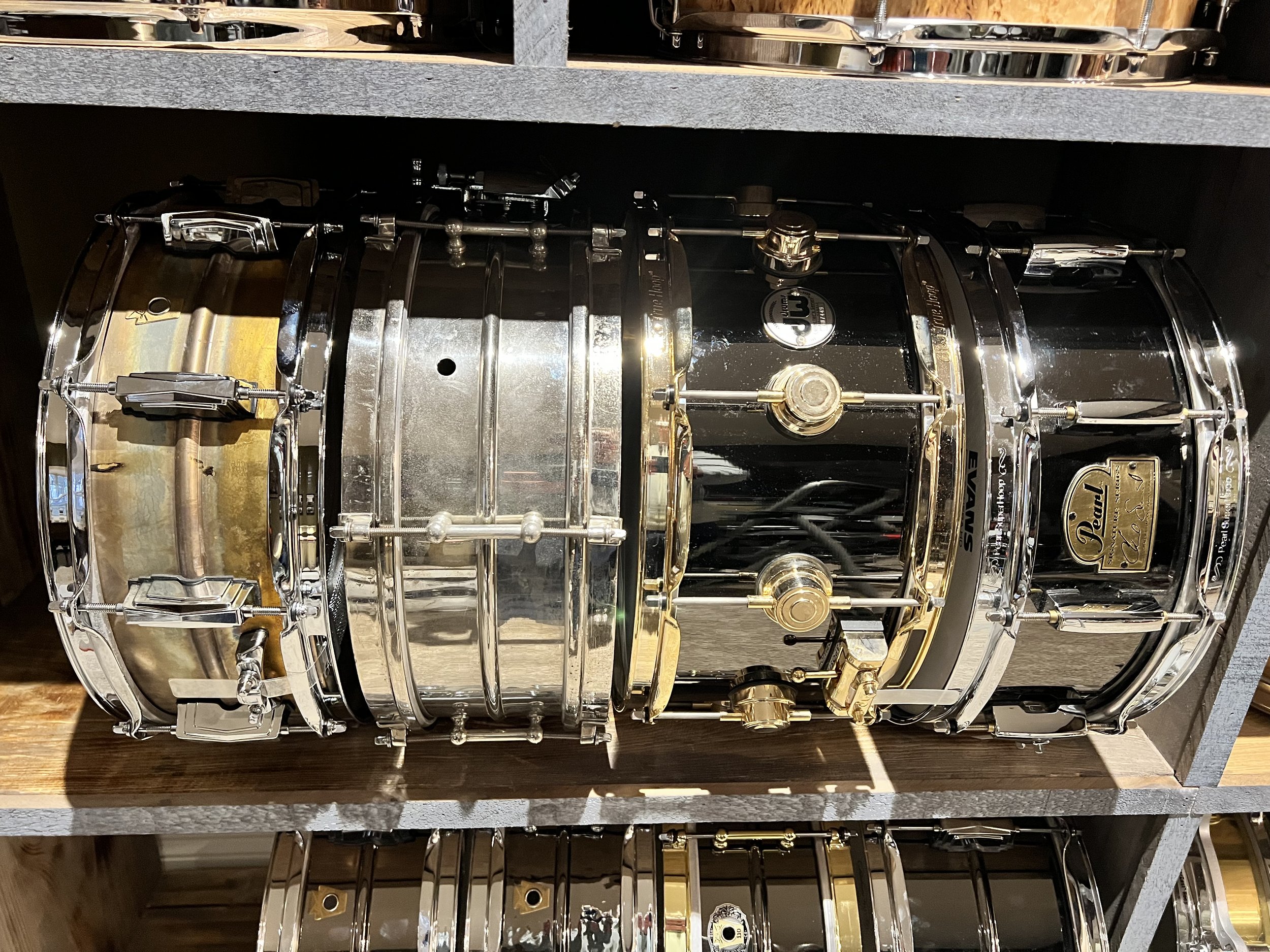 Ludwig Black Beauty professionally mastered snare drum sample pack with