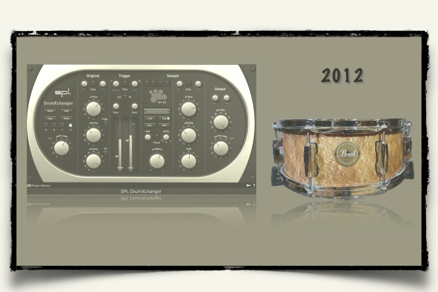 2012 Pearl Limited Edition Artisan II Snare samples for SPL DrumXchanger