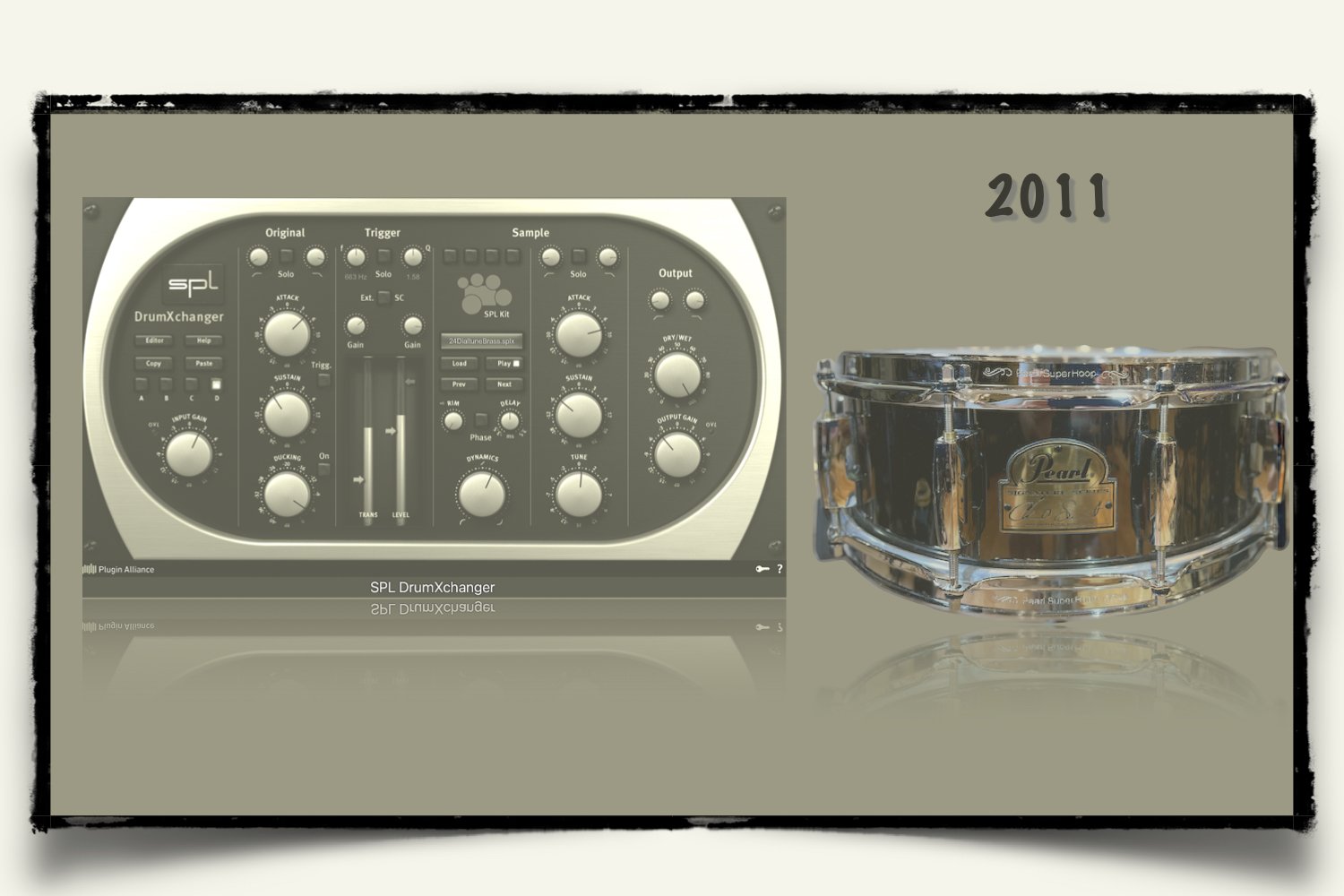 2011 Pearl Chad Smith Snare sounds for SPL DrumXchanger