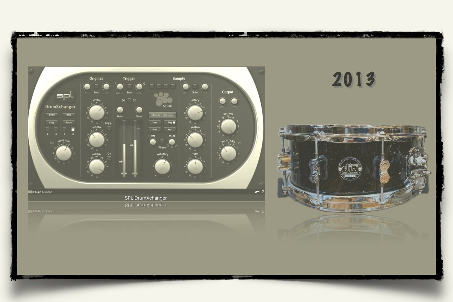 2013 DW Performance Series snare sounds for SPL DrumXchanger