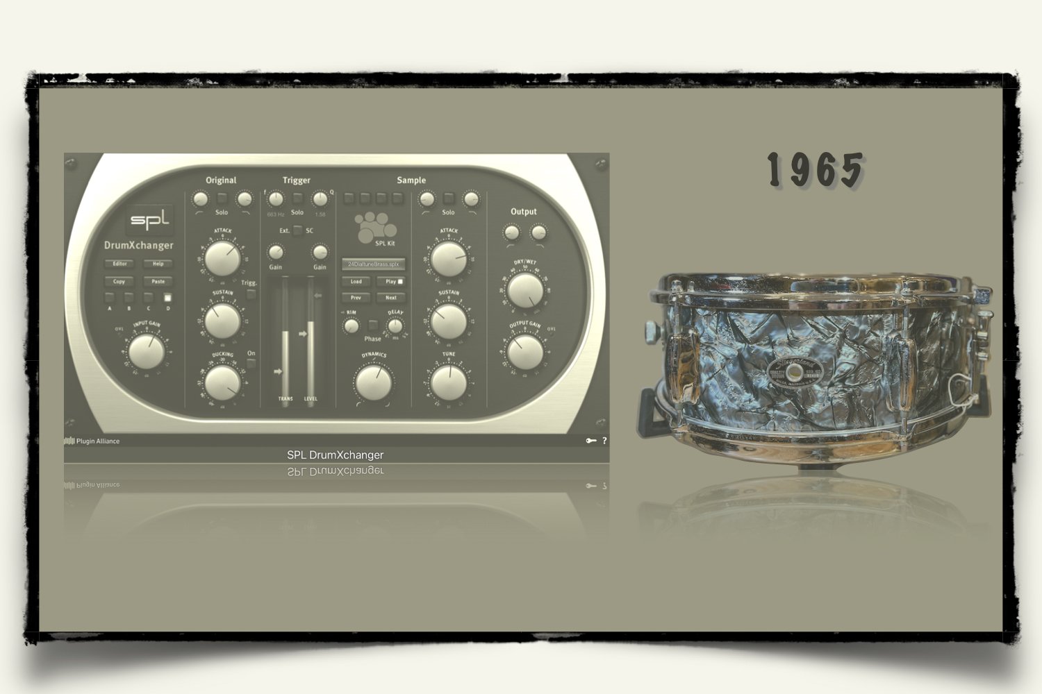 1965 Slingerland Niles snare Drum Samples as SPL DrumXchanger Instrument files