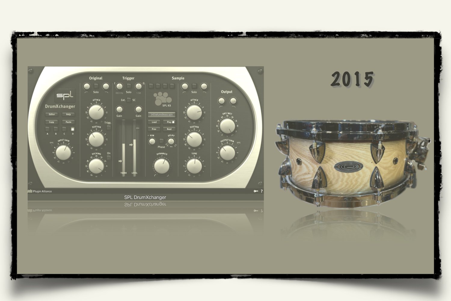 2015 Orange County Maple-Ash Snare drum samples for SPL DrumXchanger