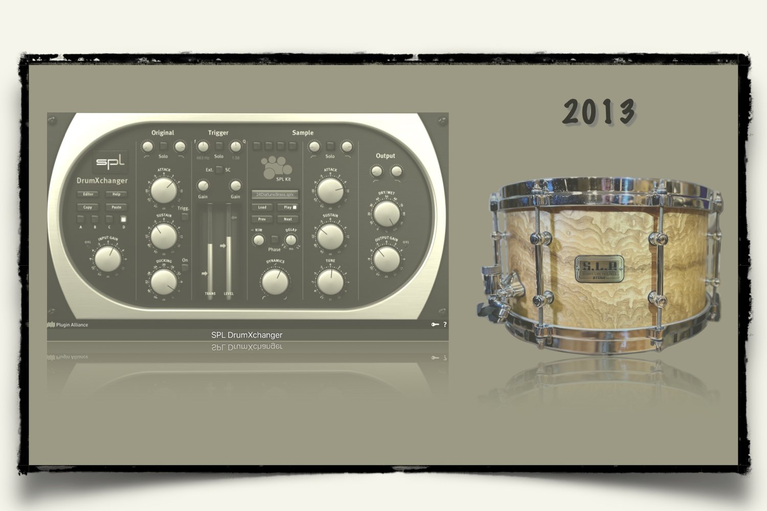 2013 Tama SLP G-Maple Snare samples for SPL DrumXchanger