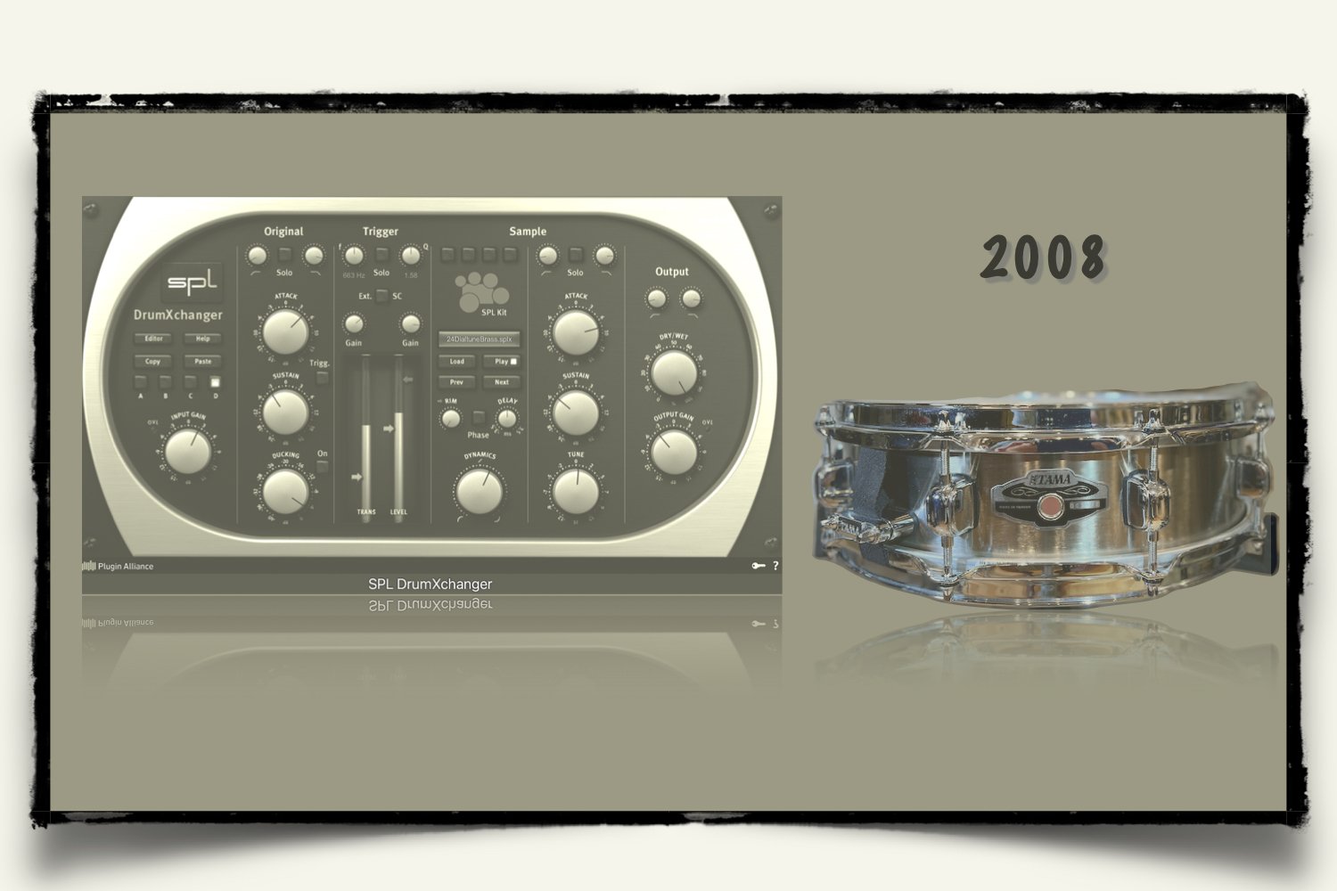 2008 Tama Steel Piccolo Snare drum sounds for SPL DrumXchanger