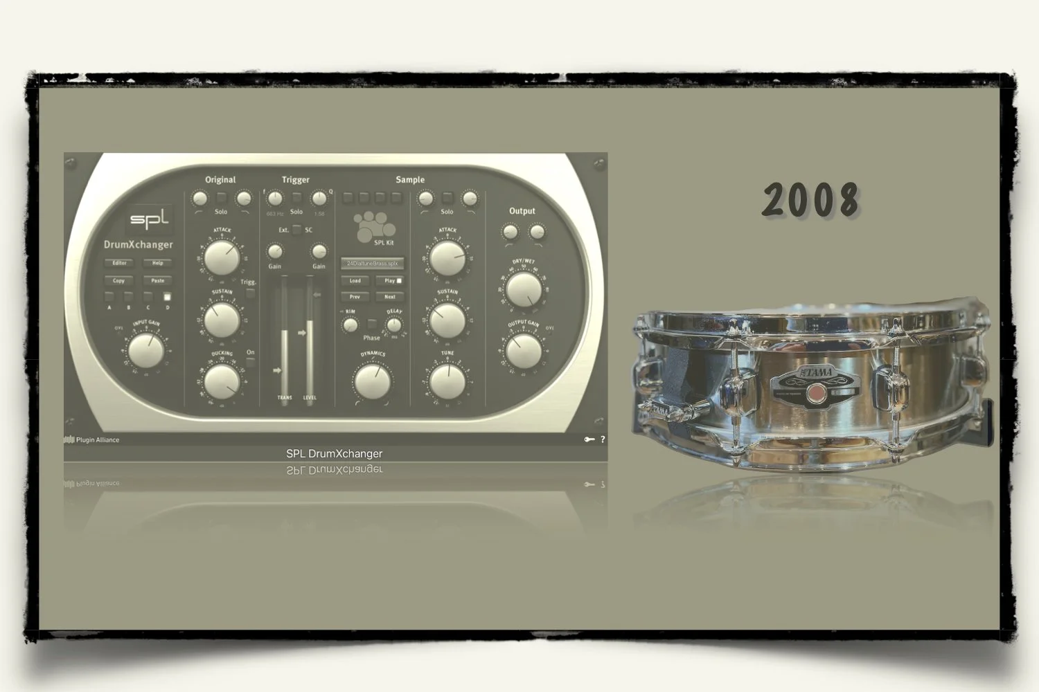 2008 Tama Steel Piccolo Snare drum sounds for SPL DrumXchanger