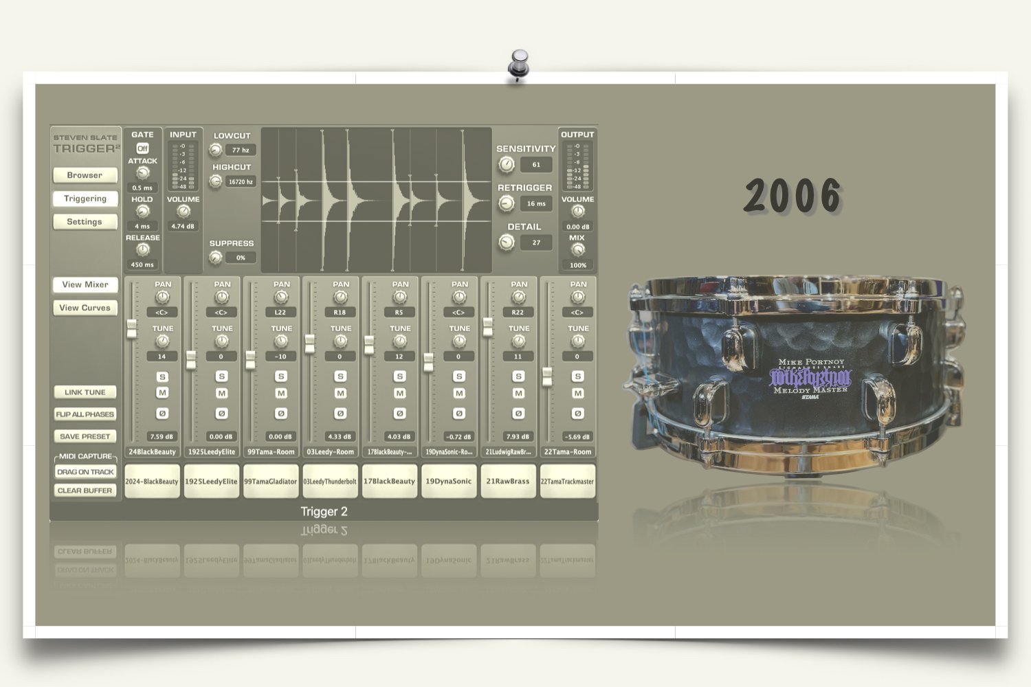 Mike Portnoy Signature snare Samples