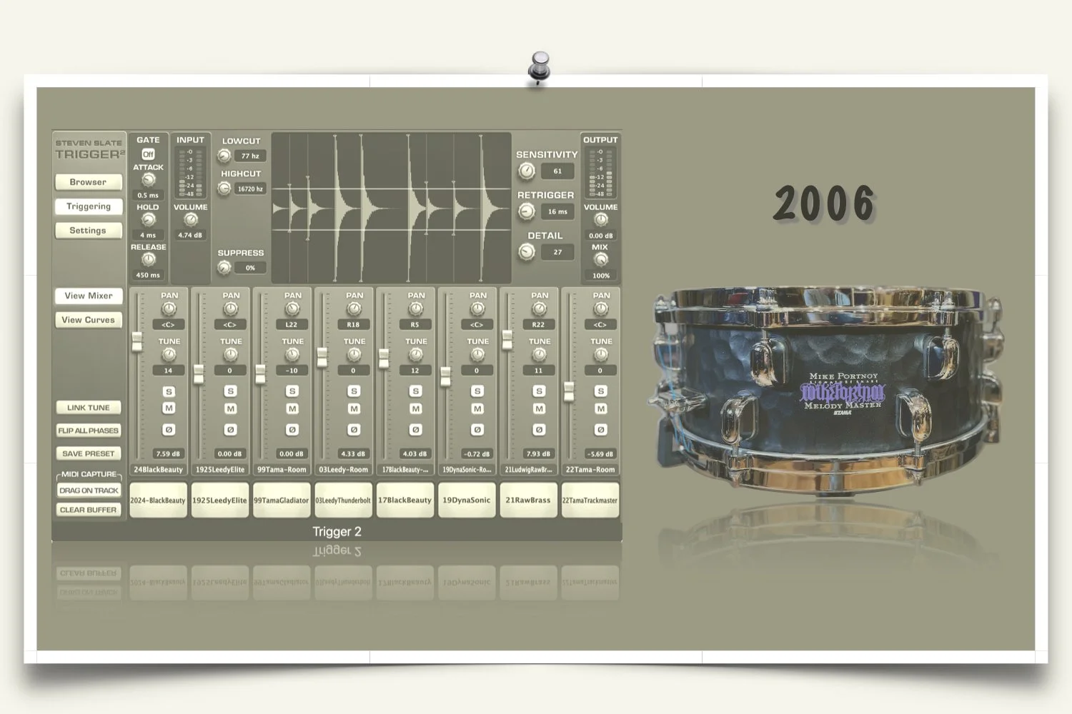 Mike Portnoy Signature snare Samples