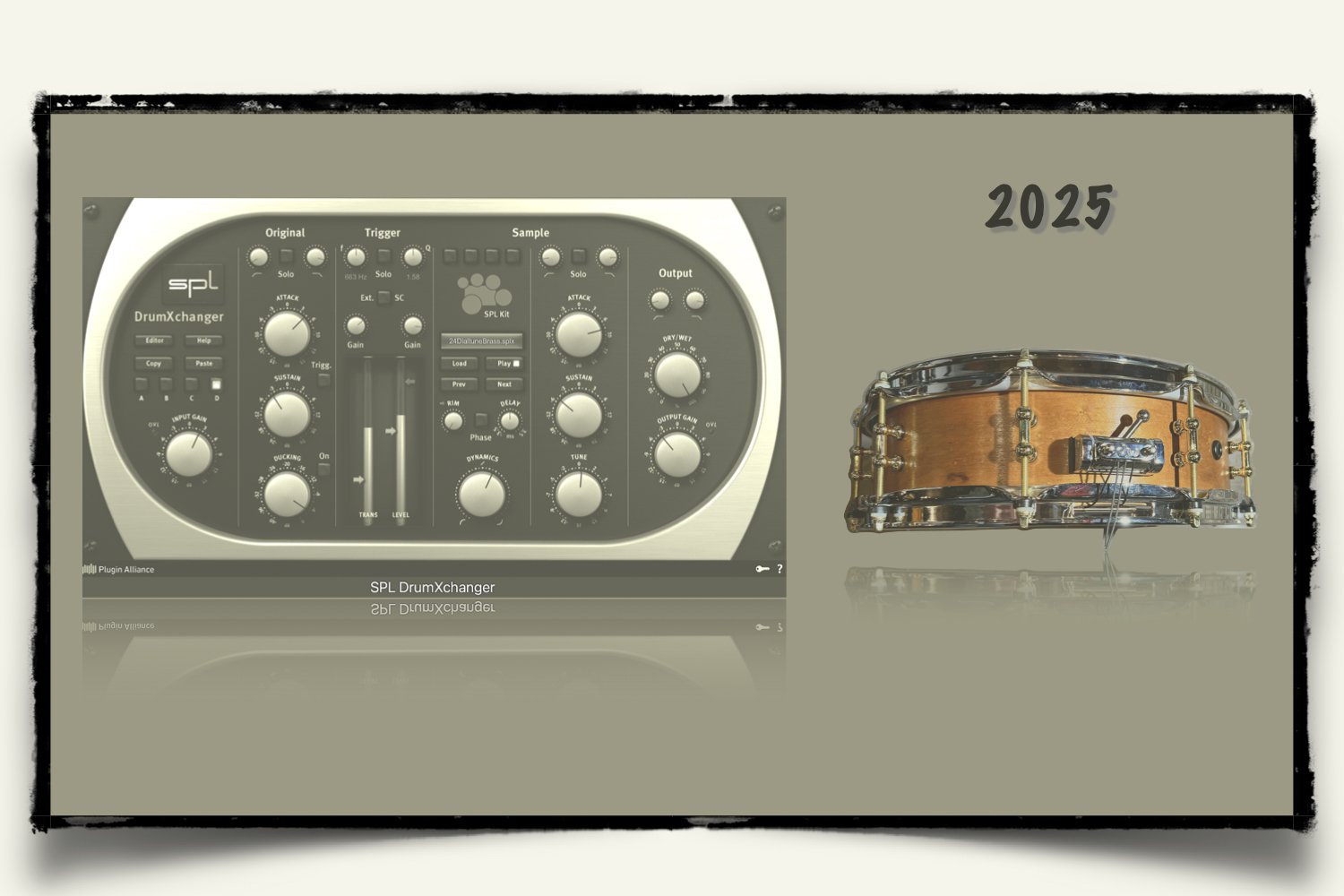 2025 Ludwig 1919 Tango shell with Modern Hardware
