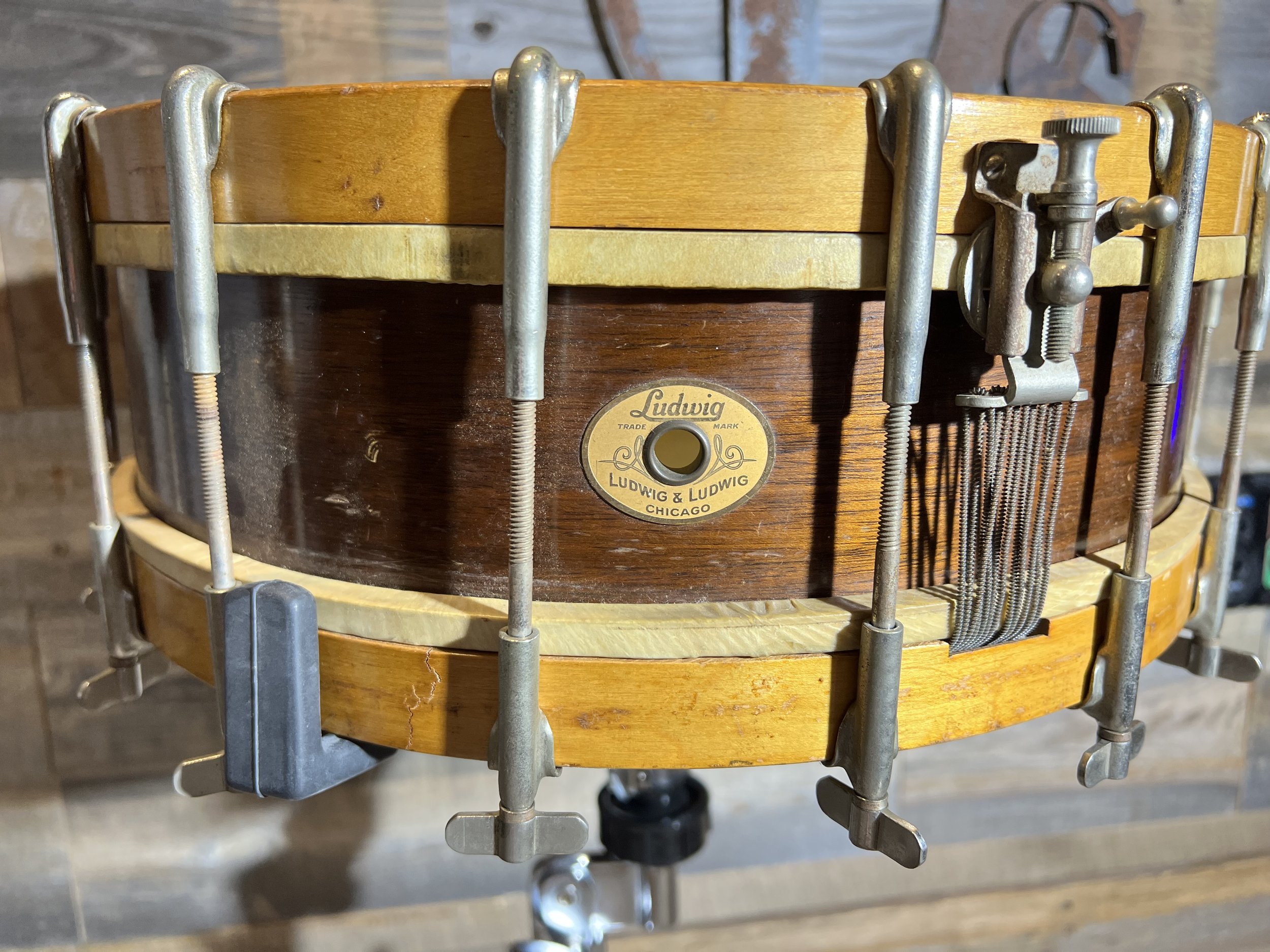 1928 Ludwig Thumb Rod Snare Samples