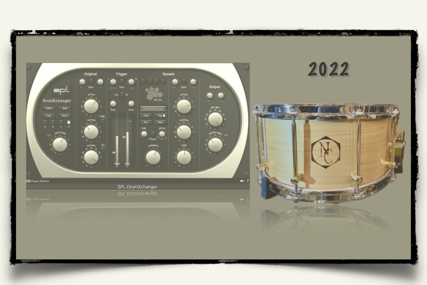 2022 Noble & Cooley Tulip Solid Shell Snare sounds for SPL DrumXchanger