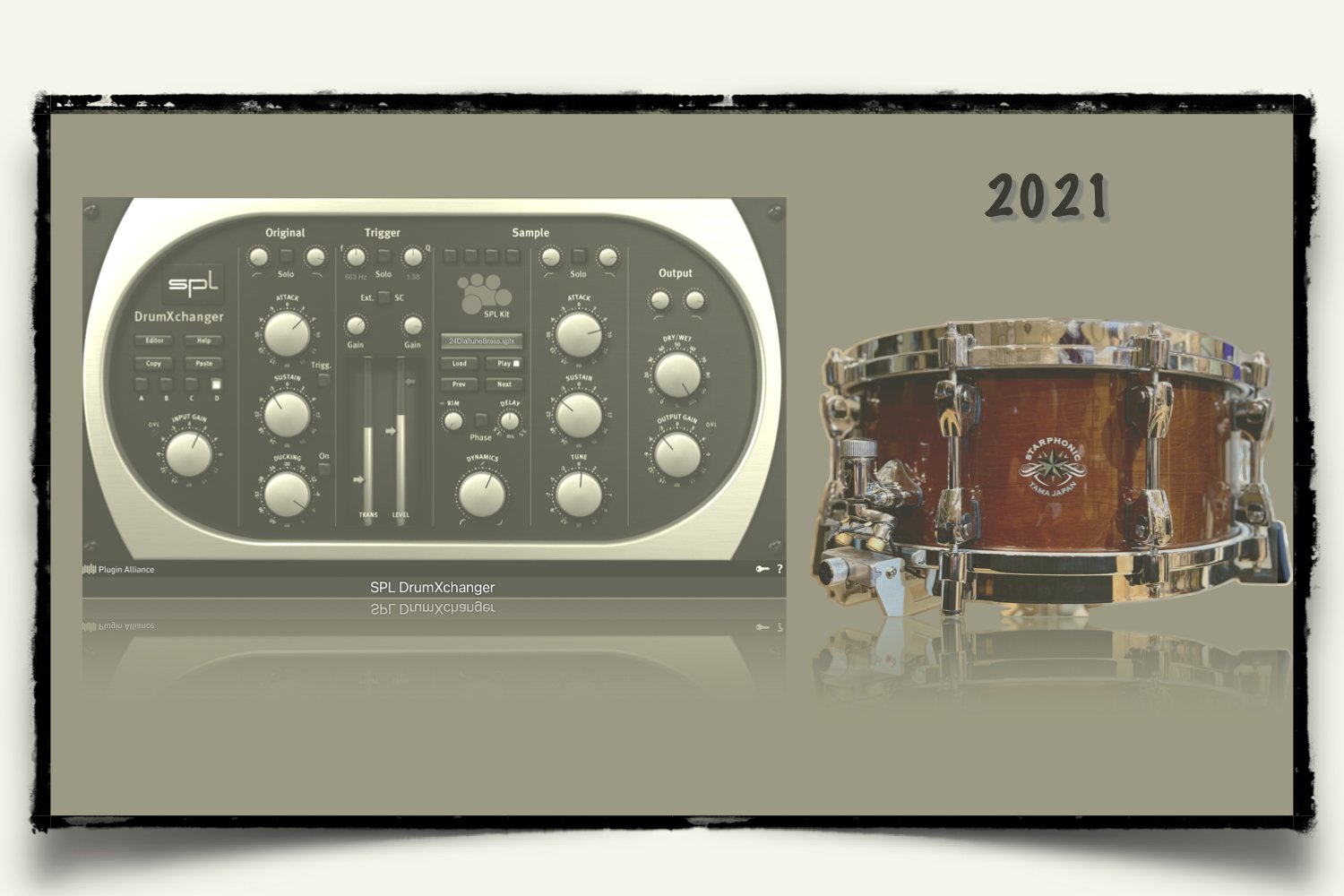 2021 Tama Starphonic Bravura Concert Symphonic snare drum sounds for SPL DrumXchanger