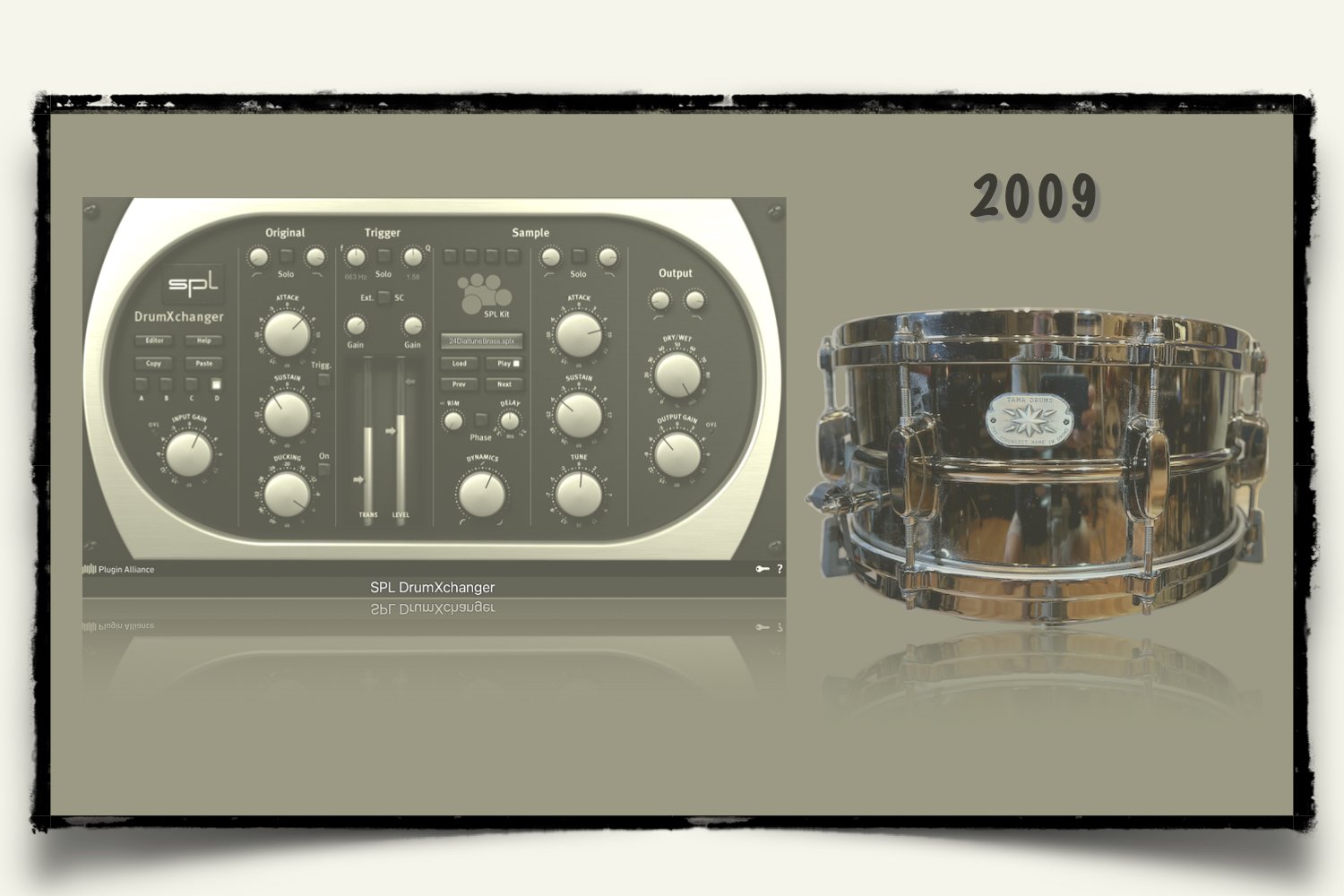 2009 Tama Metalworks 6.5in Snare sounds for SPL DrumXchanger