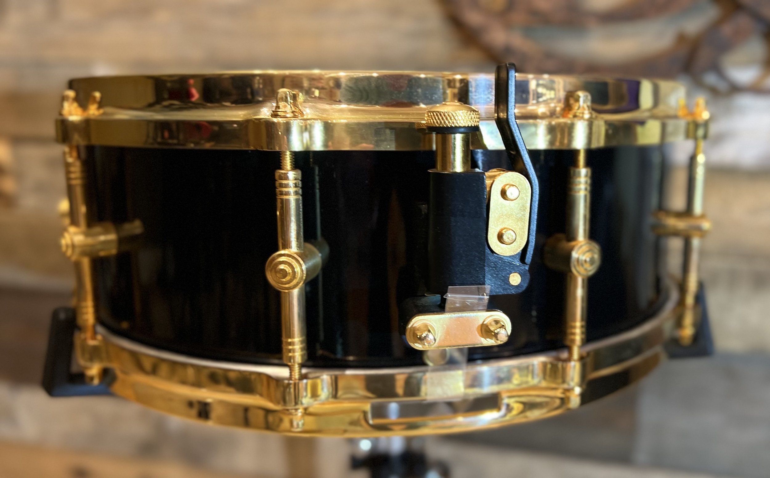 Gold Plated Jasper Maple Snare